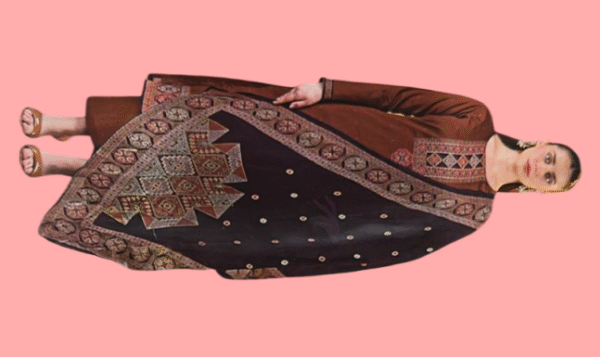 Netra yati unstitched suit